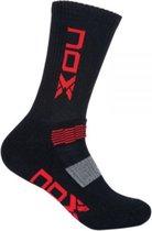 Padel sokken - NOX - Technisch - Zwart/Rood