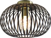 Olucia Lieve - Plafondlamp - Goud/Zwart - E27