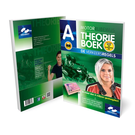 Boek: MotorTheorieboek 2022 - Motor Theorieboek - MotorTheorie Boek Rijbewijs A Nederland, geschreven door VekaBest