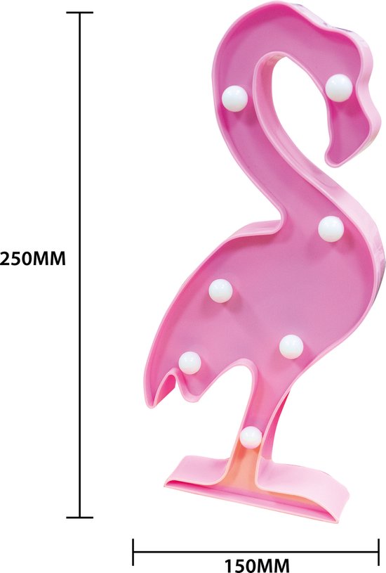 St. Helens Home and Garden Flamingo LED staande lamp - nachtlampje van Merkloos — afbeelding 3