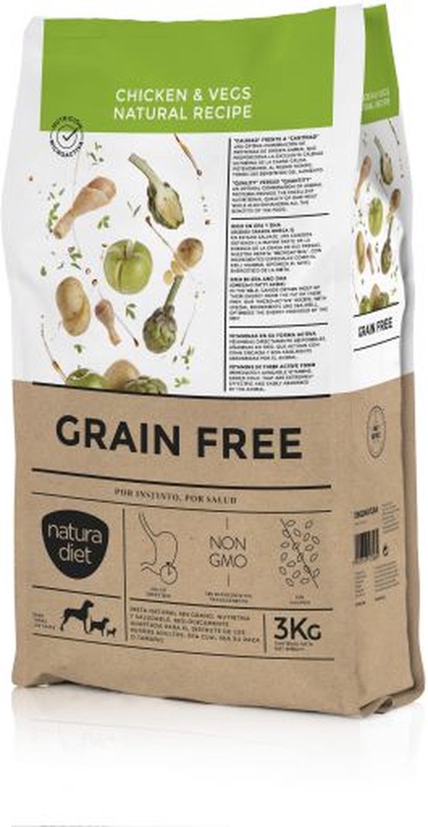 Natura Diet Natura Diet Nd Grain Free Chicken & Vegs 12 kg
