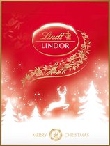 Lindt LINDOR chocolade adventskalender Kerst - 290g