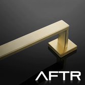 AFTR® Handdoekrek Goud - Badkamer accessoire goud - 60 cm | Brushed Gold - Mat Goud | Luxe - Design