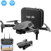Logivision E99 Drone met 4K Camera - Drones - Drone voor Volwassenen/Kinderen - Drone met Camera voor Buiten/Binnen - Mini Drone - 60 Minuten Vliegen - Inclusief GRATIS Accu