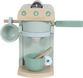 Houten speelgoed koffiezetapparaat koffiemachine