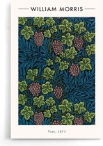 Walljar - William Morris - Vine II - Muurdecoratie - Poster