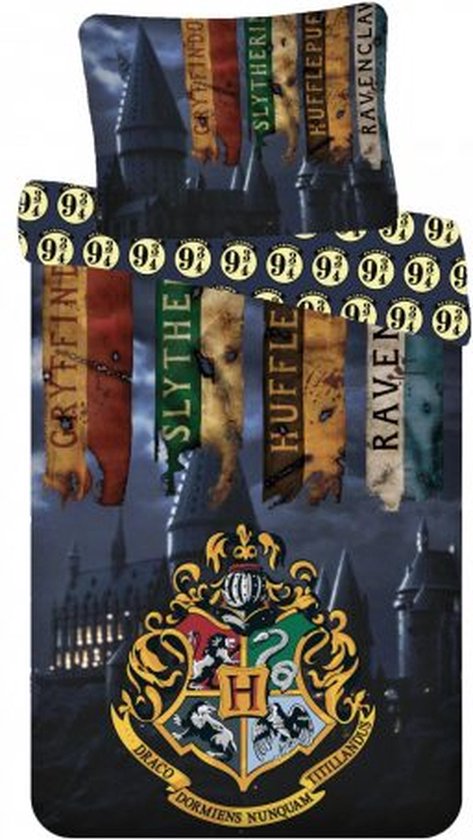Harry Potter - Housse de couette 140x200cm 70x90cm taie d'oreiller (extra large !)