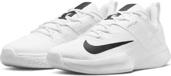 muziek Beknopt verteren Nike Court Vapor Lite Tennisschoen Sportschoenen - Maat 46 - Mannen - wit -  zwart | bol.com