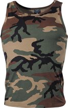 MFH - US Tanktop  -  Woodland camo  -  170 g/m²  - MAAT XXL