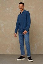 Kings Of Indigo - Enda Pocket  - Longsleeve Shirt - Donker Blauw - S