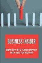 Business Insider: Bring RPA Into Your Company With AEIO YOU Method