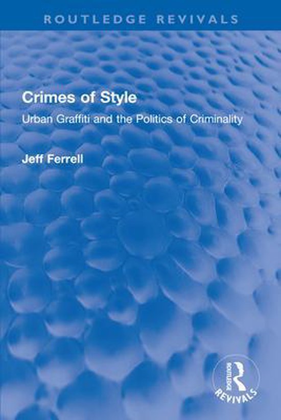 Routledge Revivals - Crimes of Style - cover
