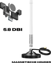 Lora 5.8 dbi 868Mhz Fiberglas antenne + Magneet houder - Helium hotspot miner antenne (zonder kabel)