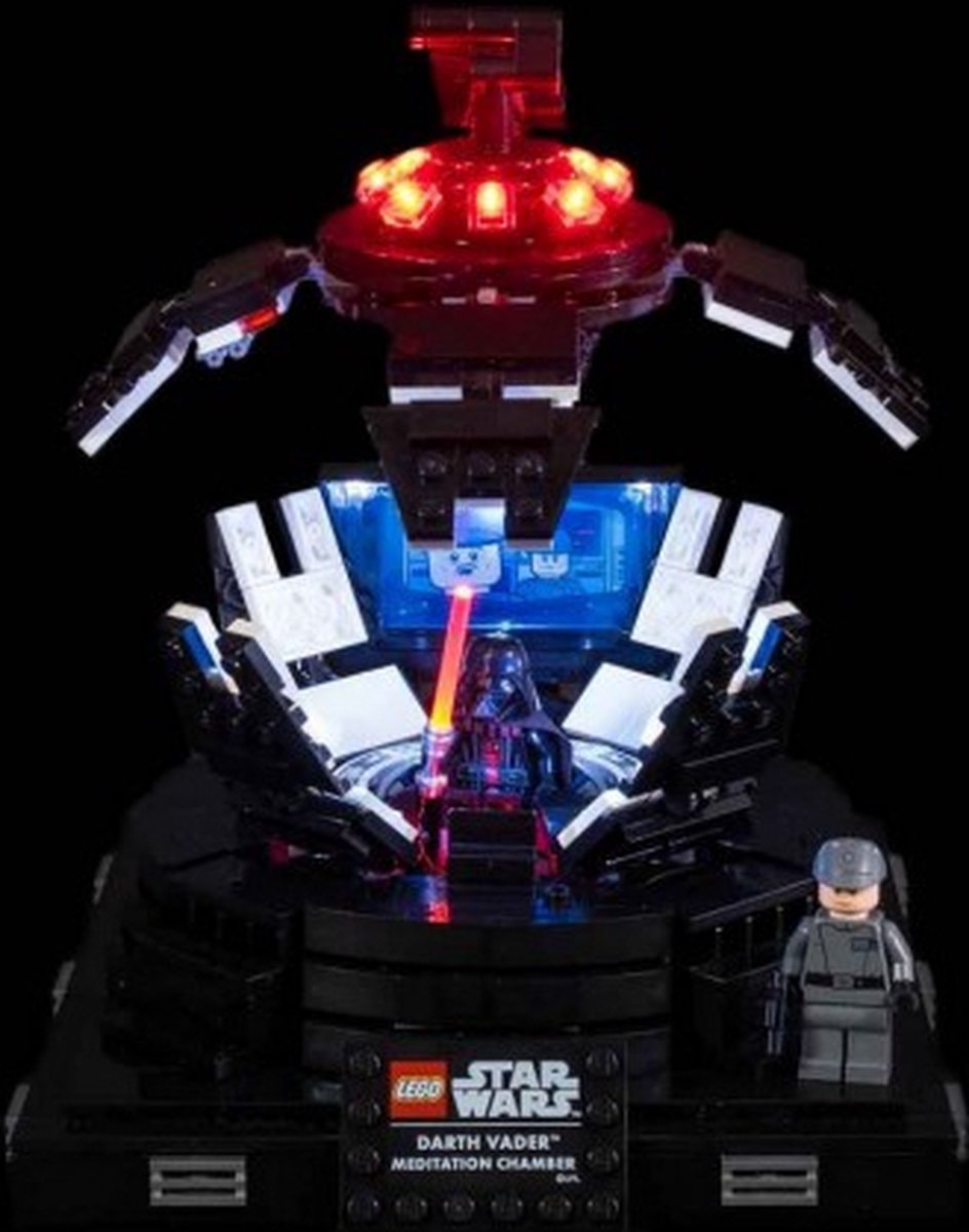 Light My Bricks LEGO Darth Vader Meditation Chamber 75296 Verlichtings Set