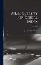 Air University Periodical Index; 1949-52