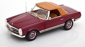 Mercedes-Benz 230 SL 1963 ( Pagode ) Dark Red 1-18 Norev