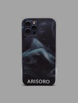 Arisoro iPhone 12 Pro hoesje - Backcover- Grey Smoke