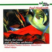 Edward Serov & St. Petersburg Chamber - Music For Viola: Webern, Hindemith (CD)