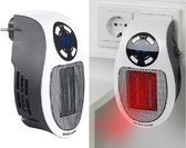 Stopcontact kacheltje Plug-in heater + timer & LED display | 500W