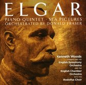 English Symphony Orchestra, Kenneth Woods - Elgar: Elgar Arr. Fraser Piano Quintet Sea (CD)