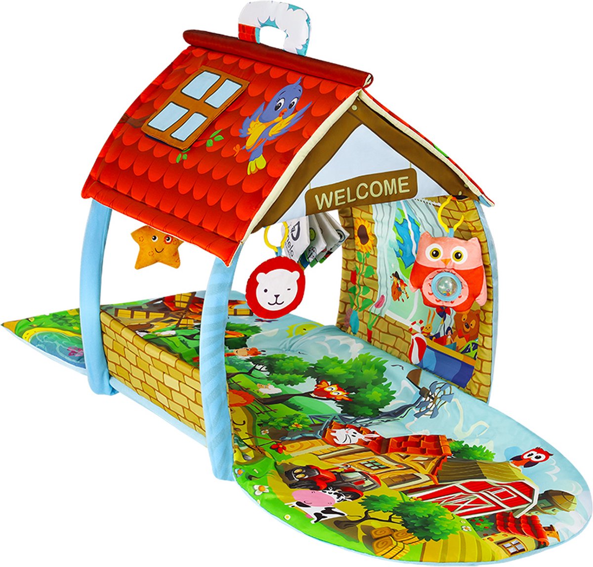 Lionelo Agnes Plus - Speelkleed  - 2in1 - Speelgoed - Zeer grote afmeting — afbeelding 10