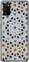 Geschikt voor Samsung Galaxy A41 hoesje - Een Marokkaanse Mozaïekdetail - Siliconen Telefoonhoesje