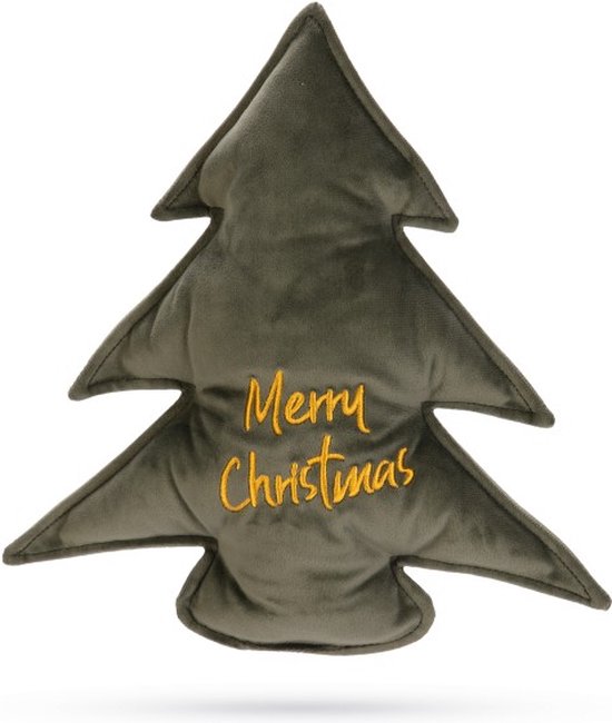 Designed by Lotte - Hondenknuffel - Kerst knuffel kerstboom groen