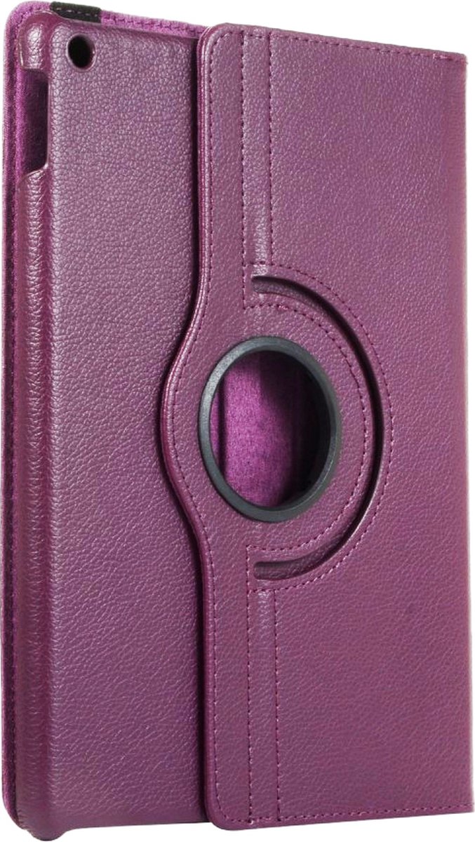 Arara Hoes Geschikt voor iPad 2021/2020/2019 - 10.2 inch - 9e/8e/7e generatie hoes - draaibaar - bookcase - Paars