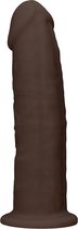 Silicone Dildo Without Balls - Brown - 19,2 cm - Realistic Dildos