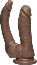 The D - Double Dippin' D Firmskyn - Caramel - Realistic Dildos