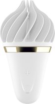 Sweet Treat Spinnator - White/Gold - Design Vibrators