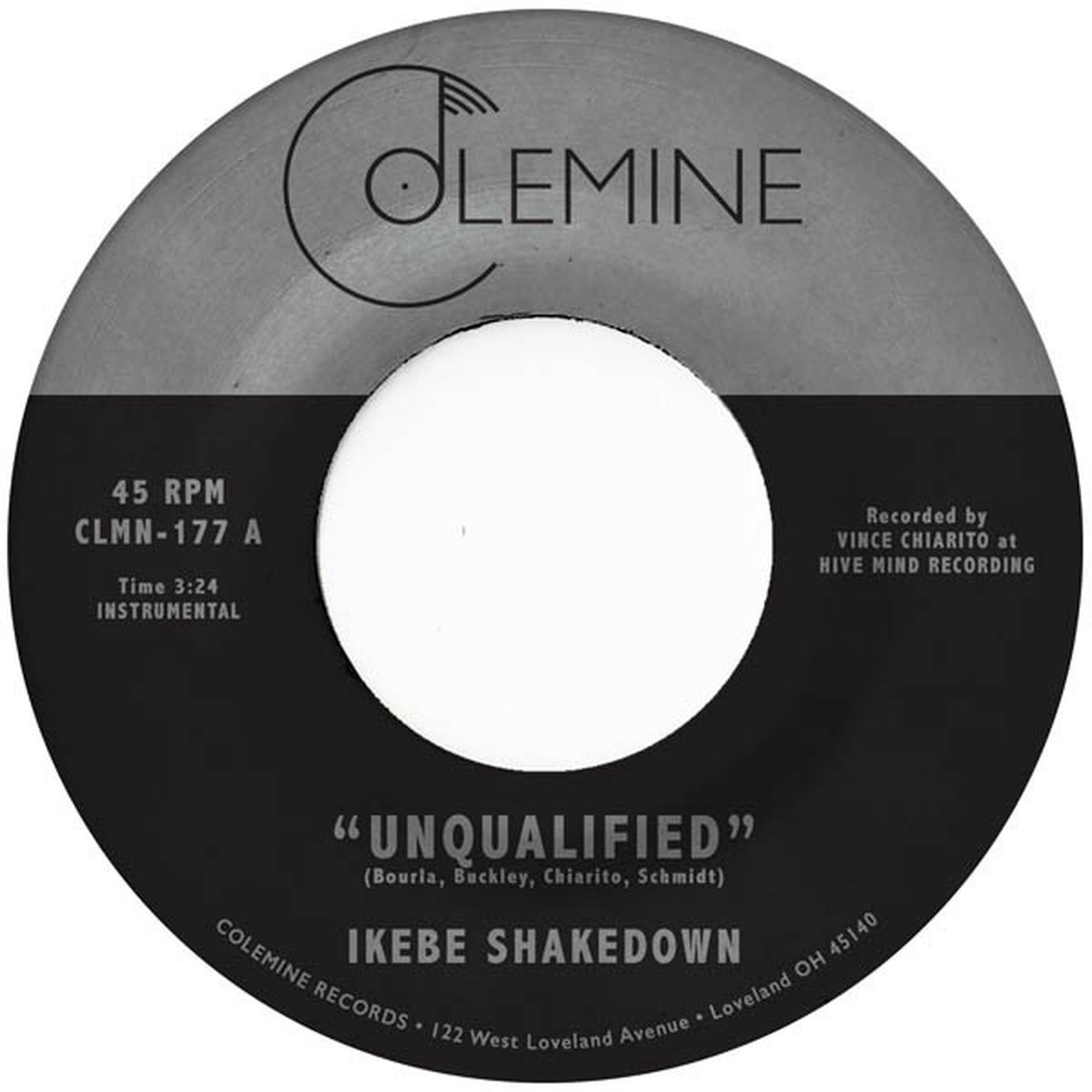 Ikebe Shakedown - Unqualified (7" Single) (Coloured Vinyl) (Limited Edition)