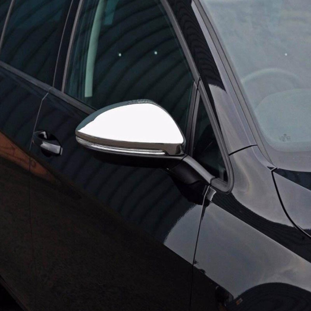 Spiegelkappen Mirror Cover Chroom Spiegelkap Voor Volkswagen Touran 2015-2018