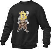 Crypto Kleding - Bitcoin Bull #2 - Trui/Sweater