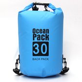 Nixnix Waterdichte Tas - Dry bag - 30L - Licht blauw - Ocean Pack - Dry Sack - Survival Outdoor Rugzak - Drybags - Boottas - Zeiltas