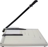Lowander papiersnijder professioneel - Instelbaar voor o.a. A4 en A3 papier - Papiersnijmachine - Met hefboom