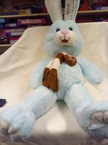 Supermooi en super zacht konijn reuzegroot ca 90 cm kleur is blauw