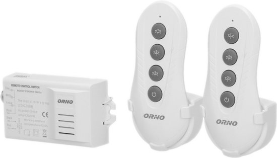 Interrupteur sans fil - 2 télécommandes - 1000W | bol.com