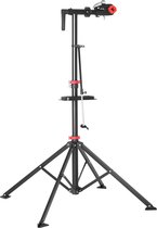 Segenn's heelzware fietsmontagestandaard - reparatiestandaard - voor professionals -  montagestandaard met magnetische gereedschapsbak - reparatieset - licht - gemakkelijk transpor