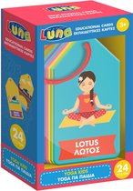 Luna Cartes Éducatives Yoga Kids Junior 6 X 11 X 18 Cm