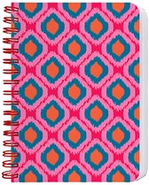 Cedon Notitieboek A6 Karton/papier Roze/blauw