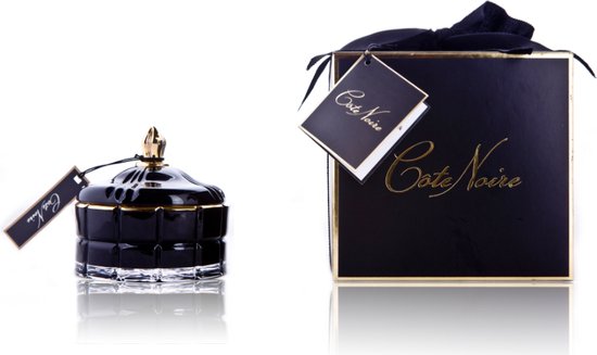 Bougie parfumée Art Deco Noir - Côte Noire | bol