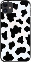 iPhone 11 hoesje - iPhone hoesjes - Apple hoesje - Koeienprint - Backcover - Able & Borret