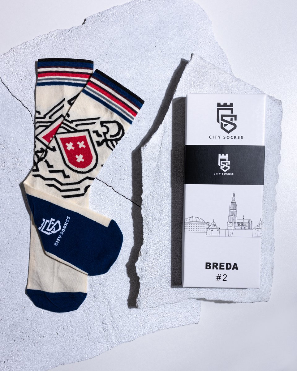 City Sockss Breda #2 - sokken - giftbox - one size