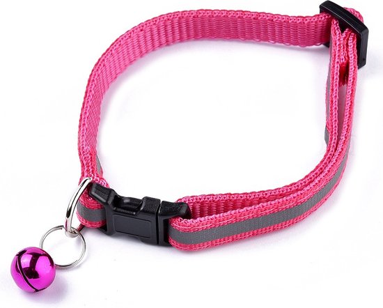 Foto: Luxe halsband voor honden echt leer leder reflecterend verstelbaar 26 cm 40 cm x 2 cm blauw