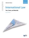 Complete International Law Text Cases