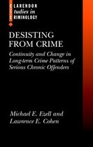 Desisting From Crime