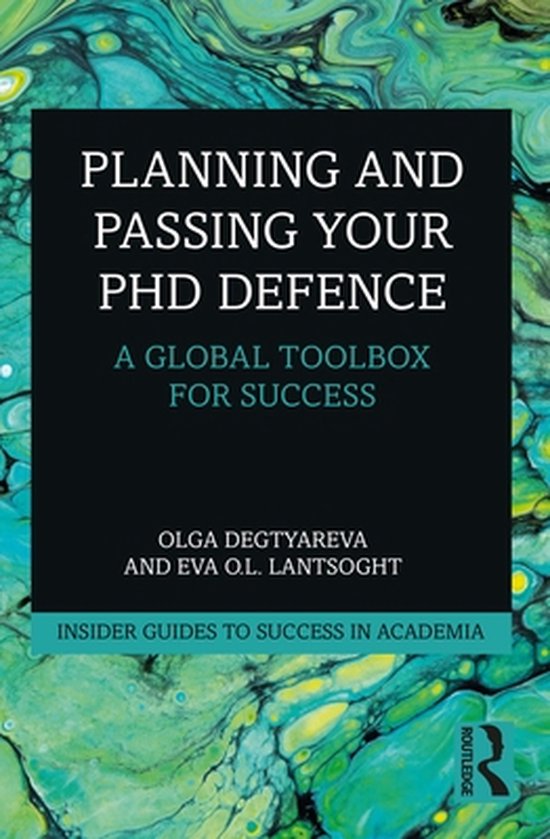 Insider Guides to Success in Academia - Planning and Passing ... - cover