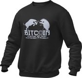 Crypto Kleding -In In Bitcoin We Trust, Bulls or Bears - Trui/Sweater