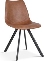 Stoel Collin Cognac - Set van 2